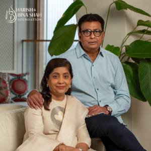 Harish and Bina Shah
